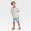 Toddler Boys' Short Sleeve Dune Buggy Graphic T-Shirt - Cat & Jack™ Beige - 4 of 4