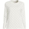 Lands' End Women's Relaxed Supima Cotton Long Sleeve Crew Neck T-Shirt - 3 of 4