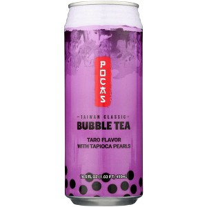 Pocas Tea Bubble Taro - Pack of 24 - 16.5 fo - 1 of 1