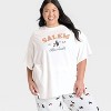 Women's Halloween Oversized Sleep T-Shirt - Hyde and EEK! Boutique™ - 3 of 3
