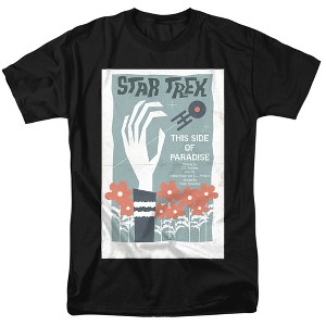 Star Trek Tos Episode 24 Adult T-Shirt Black - 1 of 4