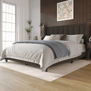 Home Design Saco Upholstered Platform Bed - 1 of 4