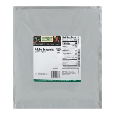 Frontier Co-Op Organic Adobo Seasoning - 1 lb