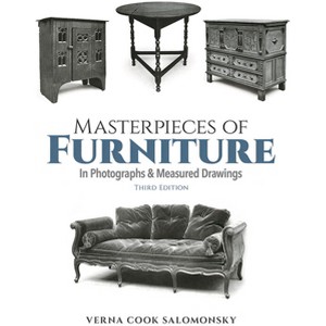 Masterpieces of Furniture in Photographs and Measured Drawings - 3rd Edition by  Verna Cook Salomonsky (Paperback) - 1 of 1