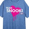 MTV Jersey Shore Team Snooki Women's Blue Heather Sleep Shirt - 2 of 2