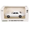 1977-78 Dodge Monaco Police Pursuit White "Hot Pursuit - Hobby Exclusive" Series 1/64 Diecast Model Car by Greenlight - 3 of 3