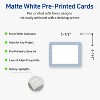 Avery Rounded Postcards, Polka Dots Design, 4.25" x 5.5", 20ct - 2 of 4