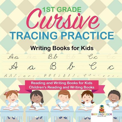 1st Grade Cursive Tracing Practice - Writing Books For Kids - Reading ...