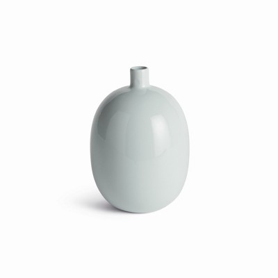 Plum & Post Barclay Butera Sandbar Vase Small - Light Blue Stoneware