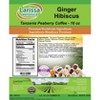 Larissa Veronica Ginger Hibiscus Tanzania Peaberry Coffee (Gourmet, Naturally Flavored, Whole Coffee Beans) (16 oz, ZIN: 568318) - 2 of 4