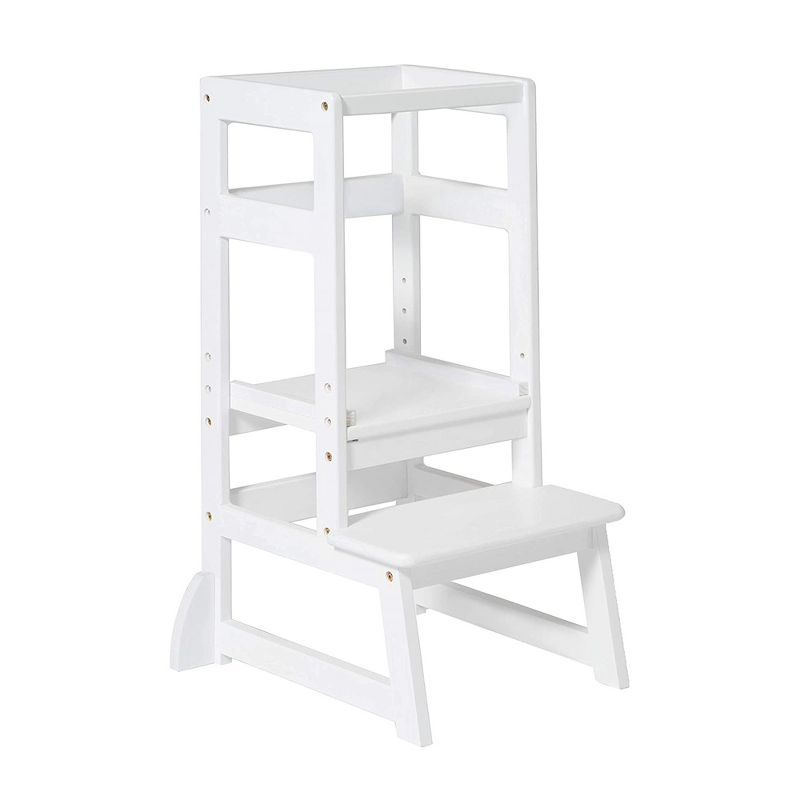 SDADI LT05N Mother's Helper Adjustable Height Kitchen Step Stool, Children Kids Toddlers Counter Level Learning Stool for Kitchen & Bathroom, 1 of 7
