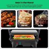Chefman 3-in-1 Panini Press & Grill, 2-Slice Non-Stick, Opens Flat - Stainless Steel - 4 of 4