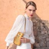 FATMOON Small Crossbody Bags for Women, Lightweight Vegan Leather Cell Phone Purse, Cute Purses with Tassels - 2 of 4