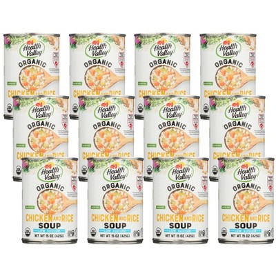 Health Valley Organic Low Salt Added Chicken Rice Soup, Shop Online,  Shopping List, Digital Coupons