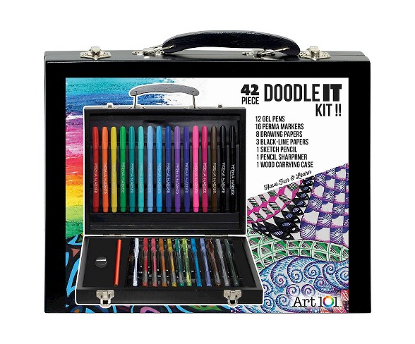 Art101 Doodle Kit - 42pc