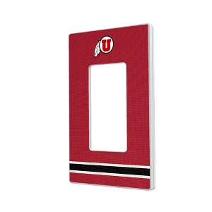 NCAA Big 12 Universities Stripe Hidden-Screw Light Switch Plate for Single Rocker - 1 of 4