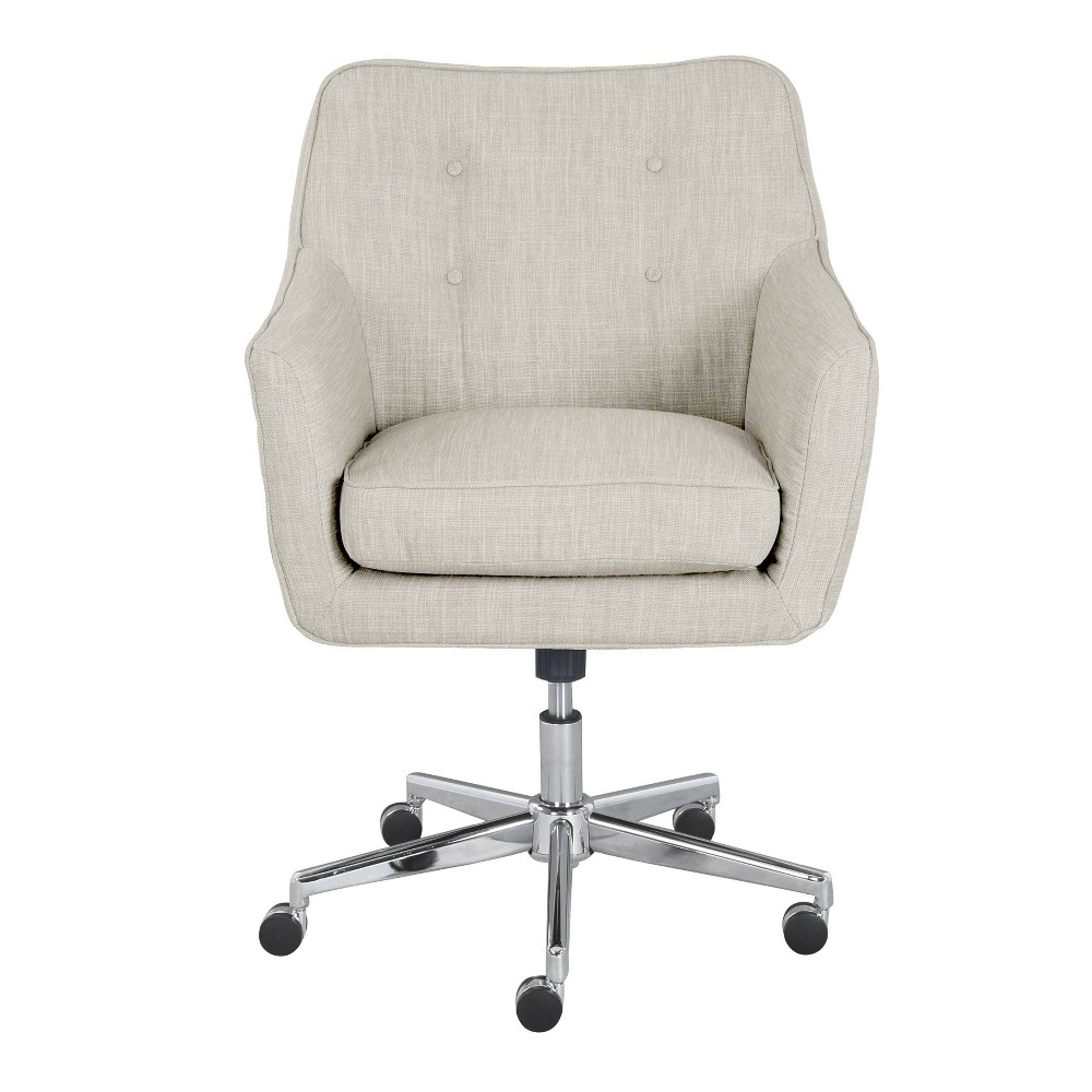 Photos - Computer Chair Serta Style Ashland Home Office Chair Ivory  