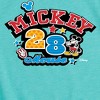 Girls' - Disney - Mickey Mouse Pattern Collage Fitted Short Sleeve Graphic T-Shirt - 2 of 4