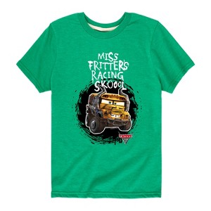 Boys' - Cars - Miss Fritter's Racing Skoool Short Sleeve Graphic T-Shirt - 1 of 4