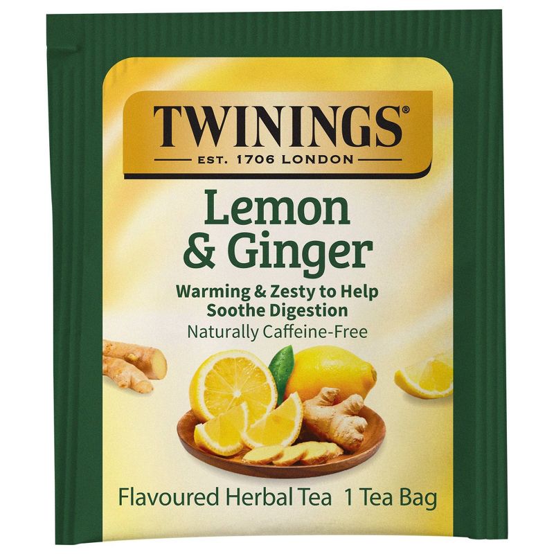 Twining&#39;s Lemon &#38; Ginger Tea - 50ct, 3 of 5