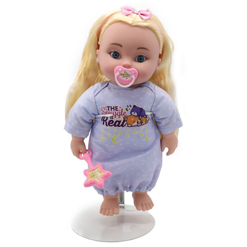 Positively Perfect 14&#34; Kayla Toddler Doll - Blonde Hair/Blue Eyes, 4 of 8