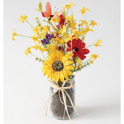 artificial wildflower arrangements