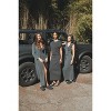 Women's Cotton Luna Boxy Tank in Iron by Tomorrow Studio - 2 of 4