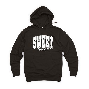 Simply Sage Market Women's Graphic Hoodie Sweetheart Varsity - 1 of 3