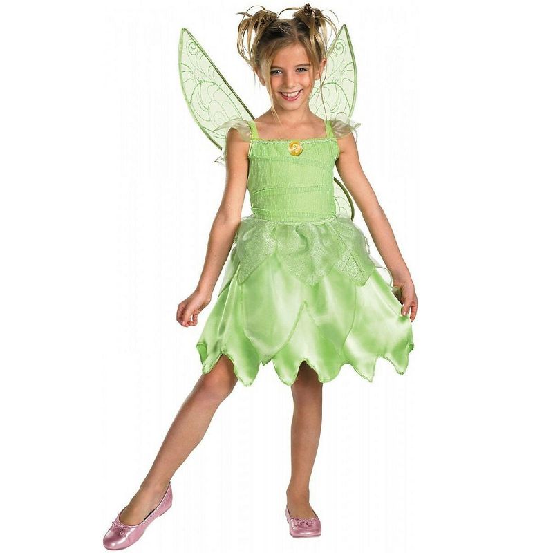 Tinkerbell Disney Tinker Bell and the Fairy Rescue Classic Child Costume, 7-8, 1 of 2