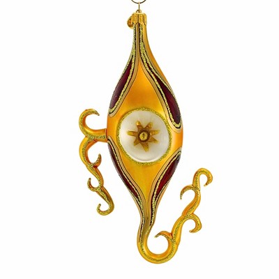 Morawski 6.75 In Solar Siren Reflector Paisley Tree Ornaments