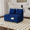 NicBex Couches for Living Room 162" Cloud Sofa Sectional Sofa Couch Set L Shaped Free Combination Sofa Couch With 6 Pillows - 3 of 4