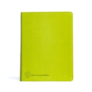 CSB Life Counsel Bible, Apple Green Leathertouch - by  New Growth Press & Csb Bibles by Holman (Leather Bound) - 1 of 1