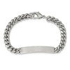Black Bow Jewelry Men's 8mm Stainless Steel Miami Cuban Curb I.D. Bracelet, 8.25 Inch - 2 of 4