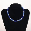 Rhinestone Baseball Necklace for Men Women Boys,Inspired Baseball Beaded Necklace Bling Baseball ,Baseball Ice Necklace Sports Jewelry Gift Accessory - 3 of 4