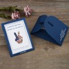 Anna-Kaci Flag Peace Sign Red White Blue Brooch Pin with Patriotic Gift Message Card & Envelope Jewelry Gifts - 4 of 4