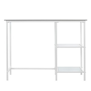 Layton Metal/Glass Student Desk - HO6534 - White - SEI - 1 of 4