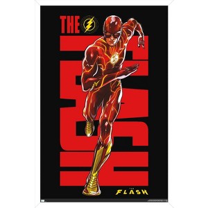 Trends International DC Comics Movie The Flash - Barry Allen Framed Wall Poster Prints - 1 of 4