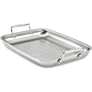 All-Clad Outdoor Stainless Steel Roaster 15x11 Inch - 1 of 4