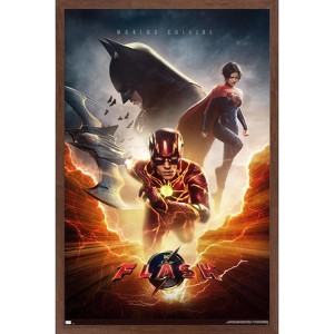 Trends International DC Comics Movie The Flash - Trio One Sheet Framed Wall Poster Prints - 1 of 4