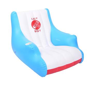 GoFloats Lazy Buoy Floating Lounge Chair with Cup Holders - The Most Comfortable Pool Float EVER
