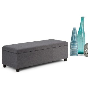 NicBex 48.4" Storage Bench Rectangle Storage Ottoman for Bedroom, Living Room - 1 of 4