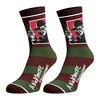 Horror Themed Men's It Nightmare On Elm Street Friday The 13th 3-Pack Crew Socks - 4 of 4