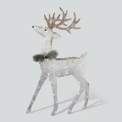 Philips LED Glitter String Deer Novelty Sculpture Light Pure White Twinkle