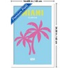 Trends International Reinders: Destinations - Destination Miami Framed Wall Poster Prints - 3 of 4