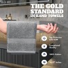 Wealuxe Premium Hand Towels for Bathroom - 12 Pack Cotton Hand Towel Bulk for Gym, Kitchen and Spa, Terry Salon Towels - 16x27" - 2 of 4