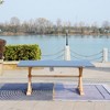 Moda Furnishings Rectangular 71.05'' L x 41.73'' W Outdoor Dining Table - 3 of 4