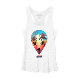 Women's Design By Humans Summer Vibes By clingcling Racerback Tank Top - 1 of 3
