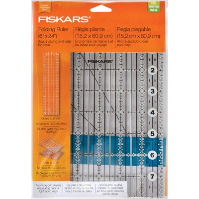 Fiskars Folding Ruler-6"X24"