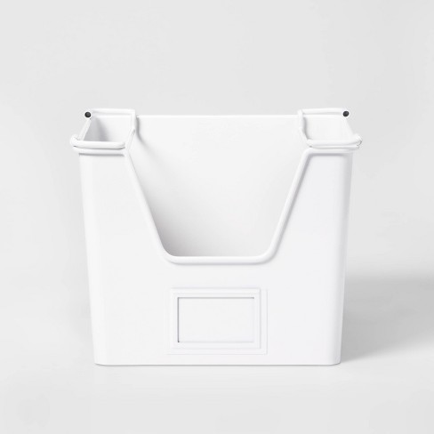 Binsthings Stackable Toy Organizer - Clear White - Portable Adjustable Box  w/Carrying Handle, 5.98 H 4.88 L 1.38 W - Kroger