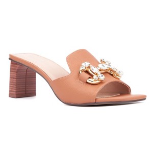 Fashion To Figure Women's Octavia Heel Sandal - Wide Width - 1 of 4
